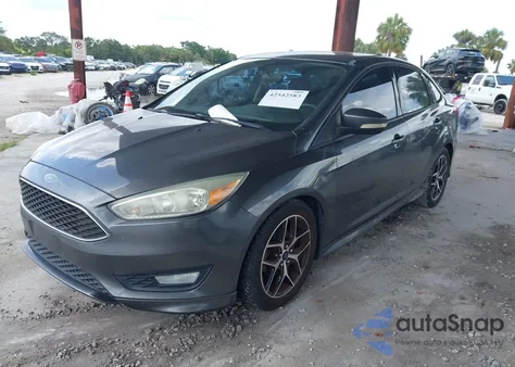 2015 Ford Focus Se из США, поврежденный, VIN 1FADP3F23FL247162
